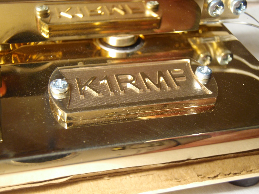3D nameplate (your callsign)