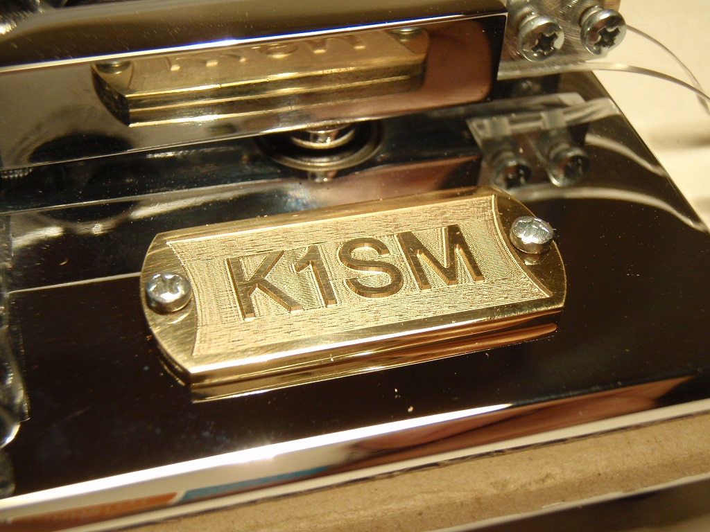 3D nameplate (your callsign)