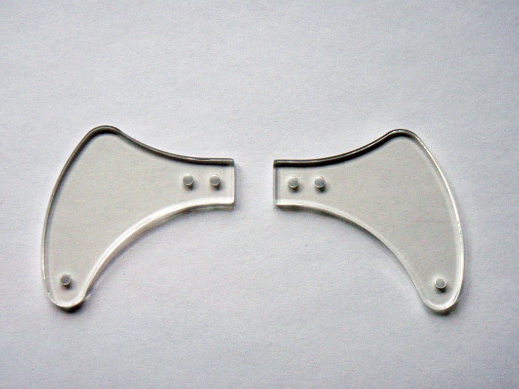 Plastic paddles for CT599 (2 pcs)